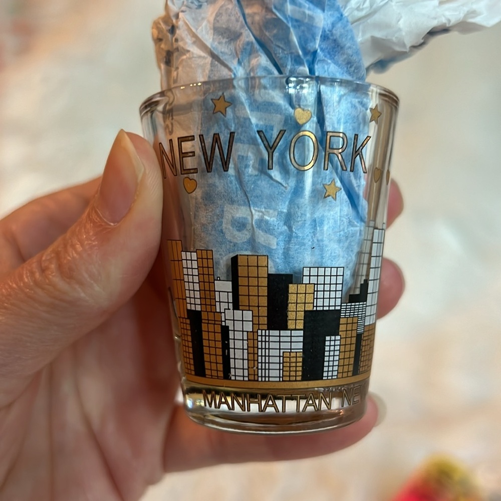 New York shot glass